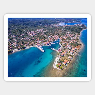 Poljana, island Ugljan Croatia Sticker